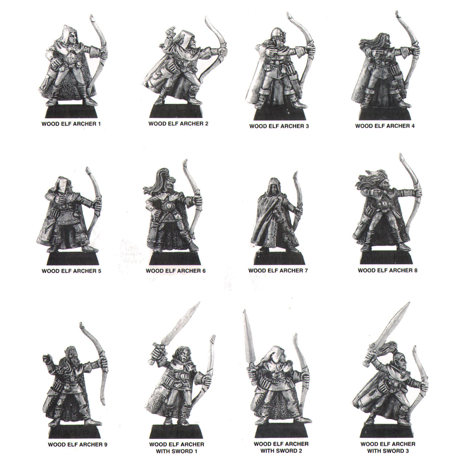 Miniature Métal Wood Elf Grenadier - Référence P231, Occasion, Comme Sur Les Photos